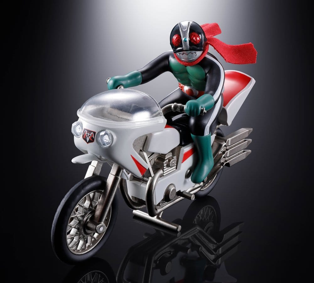 Kamen Rider Figura Diecast Chogokin Cyclone (Masked Rider 2) 9 cm