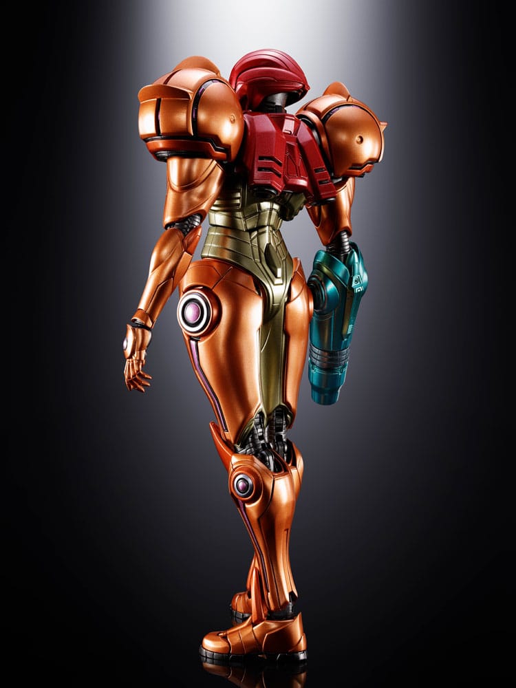 Metroid Prime 4: Beyond Figura Diecast Chogokin Samus Aran LED 21 cm