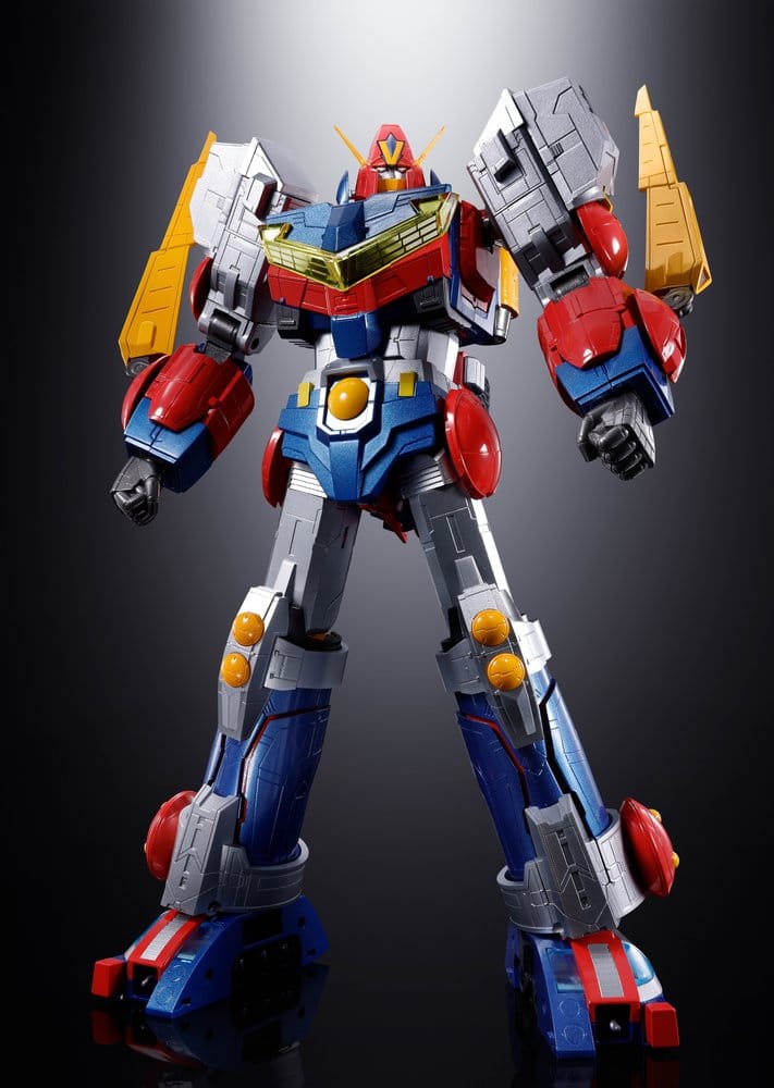 Chodenji Robot Combattler V Figura Diecast Soul of Chogokin GX-121 Combattler V6 26 cm Frikytopia