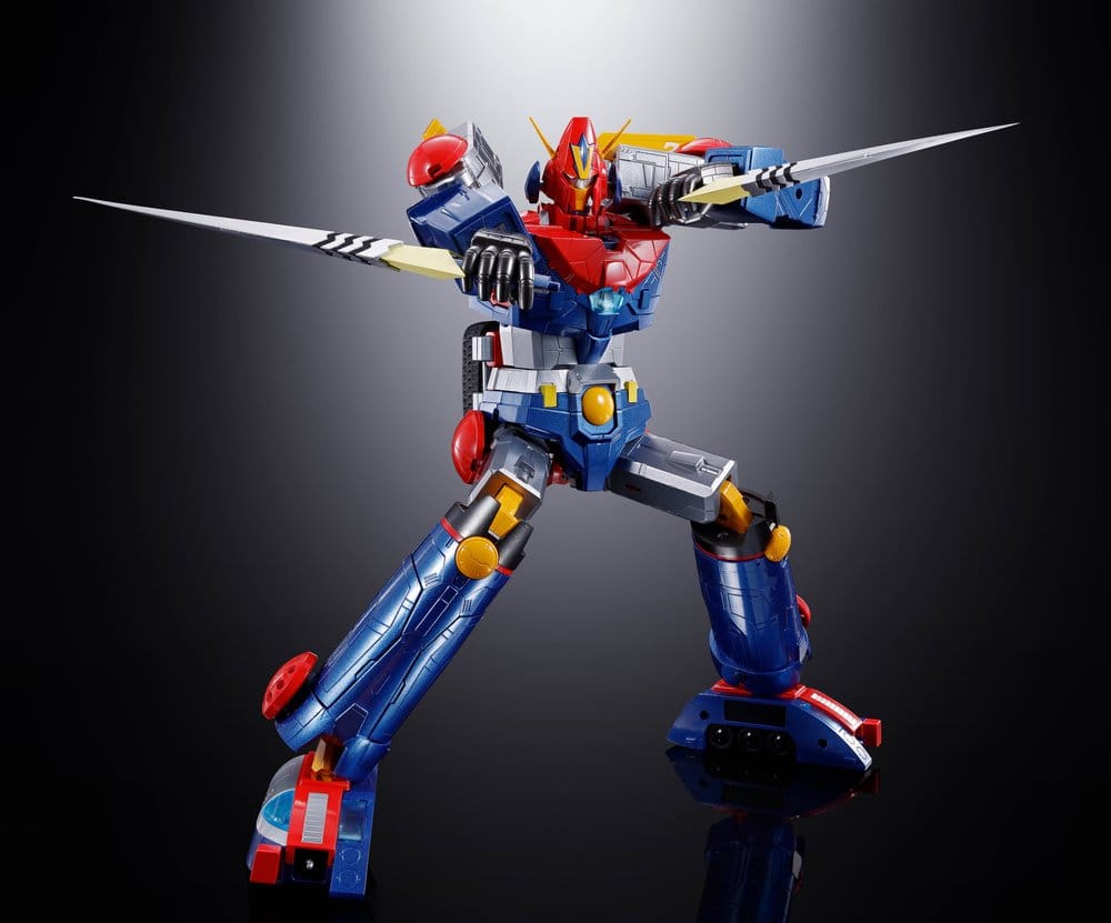 Chodenji Robot Combattler V Figura Diecast Soul of Chogokin GX-121 Combattler V6 26 cm