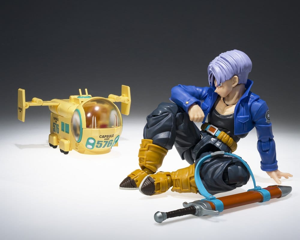 Dragon Ball Z Figura Changearts Hoi-Poi Cápsula No. 576 Bulma's Airplane 8 cm