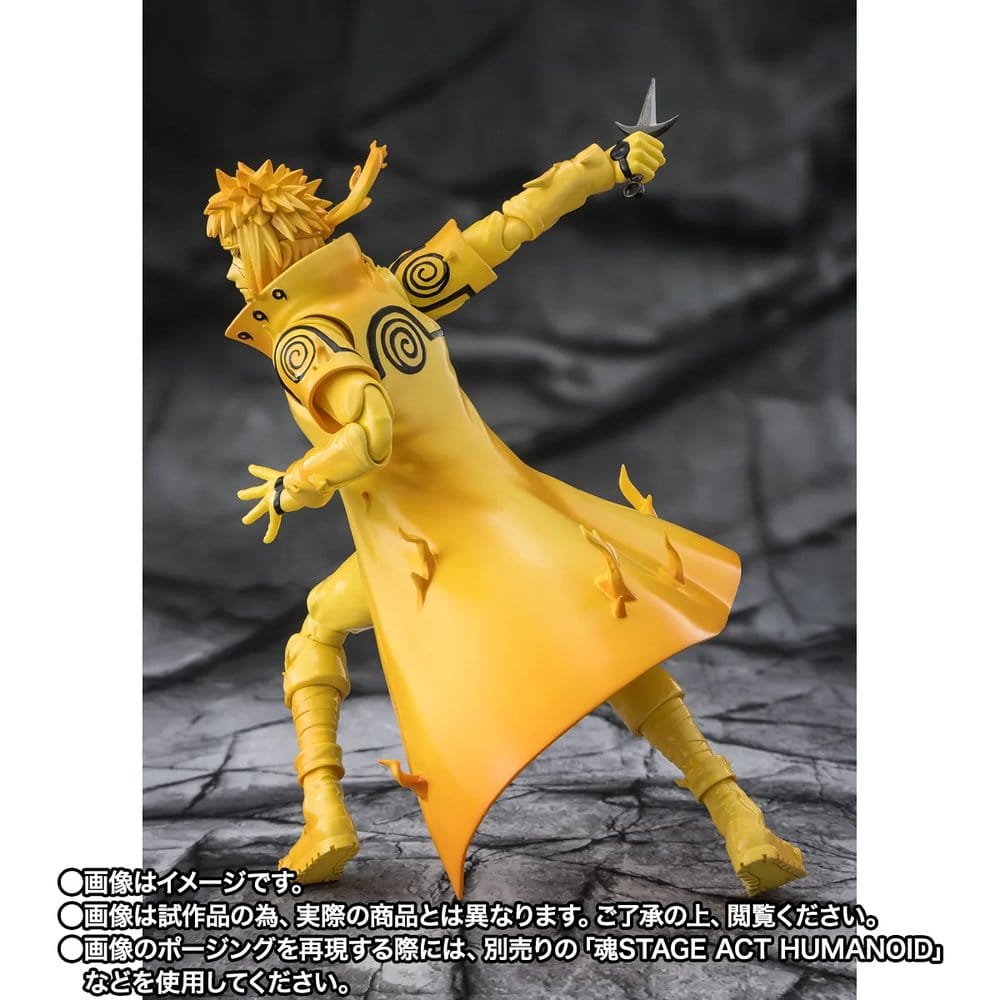 Naruto Figura S.H.Figuarts Minato Namikaze (Kurama Link Mode) -Bond of Light That Shatters Darkness- 15 cm