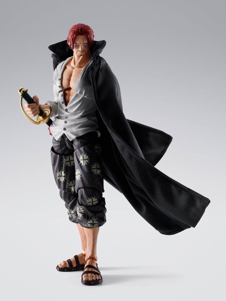 One Piece Figura S.H.Figuarts Shanks -Marineford- 17 cm Frikytopia