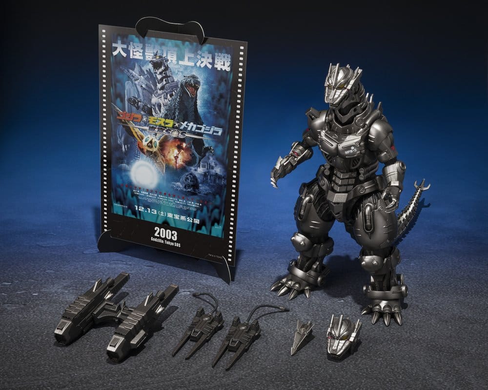 Godzilla: Tokyo S.O.S. Figura Diecast S.H.MonsterArts Kiryu (Heavily Armed Type / High Mobility Type) "Tokyo SOS" -Movie Graphic Plus- 16 cm