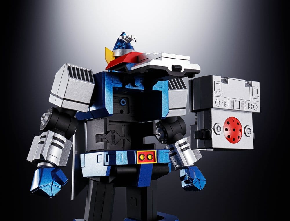 Daitetsujin 17 Figura Diecast Soul of Chogokin GX-101S Daitetsujin 17 & 18 Graviton Box 18 cm