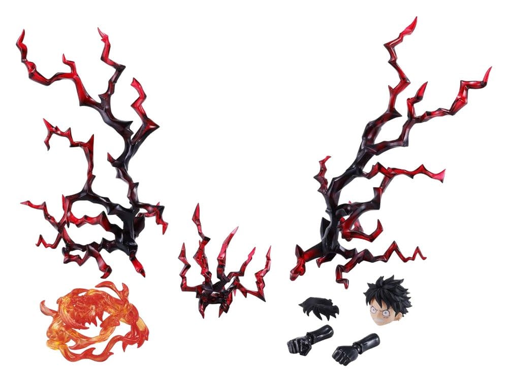 One Piece Accesorios S.H.Figuarts Monkey D. Luffy -Two Years Later- Option Parts Set Frikytopia