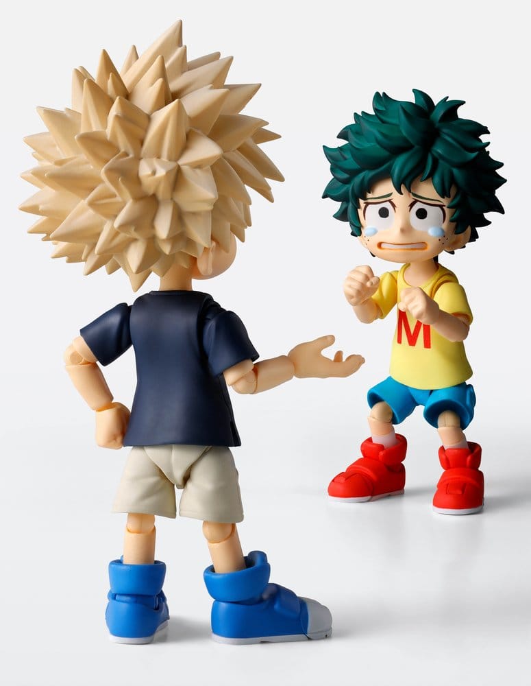 My Hero Academia Figura S.H.Figuarts Izuku Midoriya & Katsuki Bakugo -Childhood Set- 9 cm