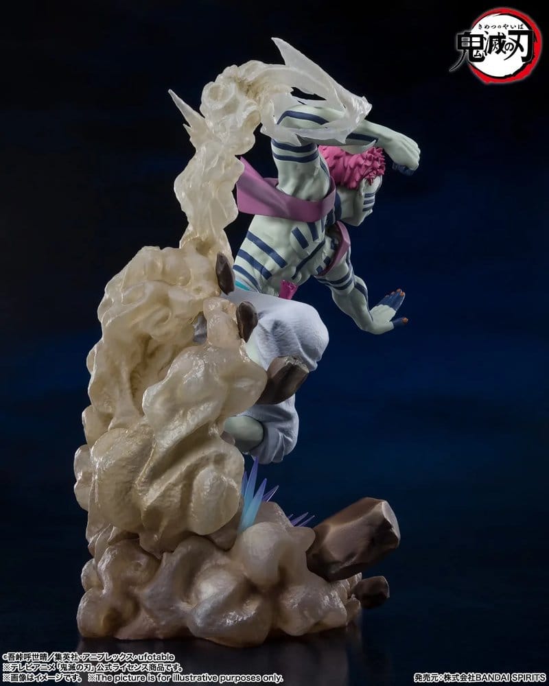 Demon Slayer: Kimetsu no Yaiba Figura PVC FiguartsZERO Akaza Upper Three 18 cm