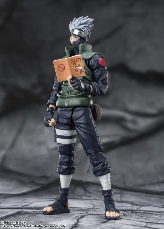 Naruto Figura S.H.Figuarts Kakashi Hatake -The famed Sharingan Hero- 16 cm