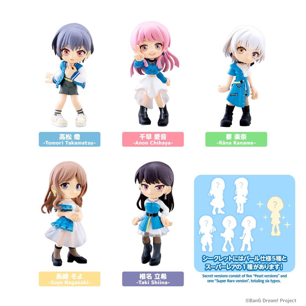 BanG Dream! It's MyGO!!!!! figuras PVC PalVerse 9 cm Surtido (6)