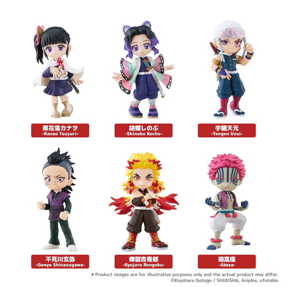Demon Slayer PalVerse Figuras Mini vol.2 Blind Box Expositor (6)
