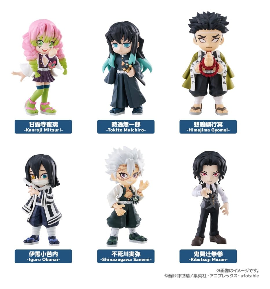 Demon Slayer PalVerse Figuras Mini Vol. 3 Blind Box Expositor (6)