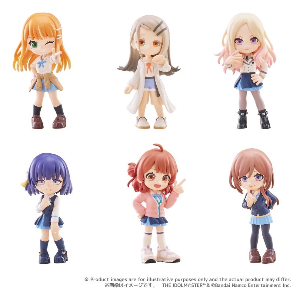 The Idolmaster PalVerse Figuras Mini vol.2 Blind Box Expositor (6)