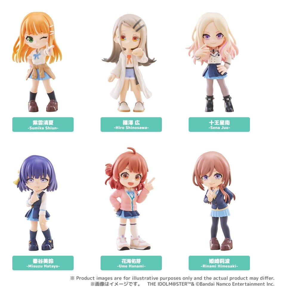 The Idolmaster PalVerse Figuras Mini vol.2 Blind Box Expositor (6)