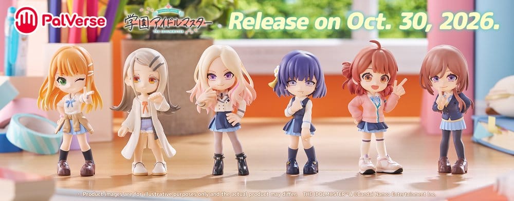 The Idolmaster PalVerse Figuras Mini vol.2 Blind Box Expositor (6)