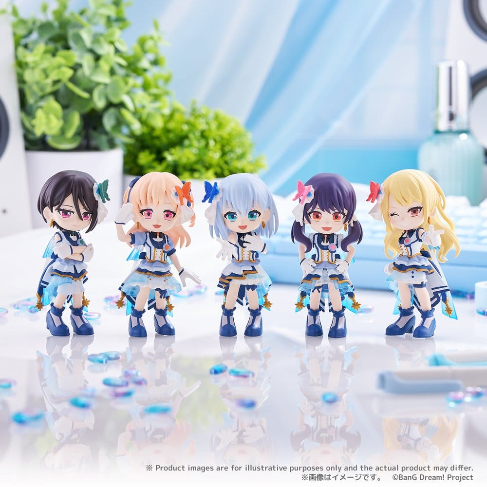 BanG Dream! PalVerse Figuras Mini Morfonica Blind Box Expositor (6)