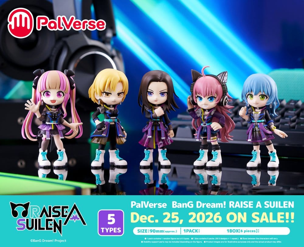 BanG Dream! PalVerse Figuras Mini Blind Box Surtido (6)