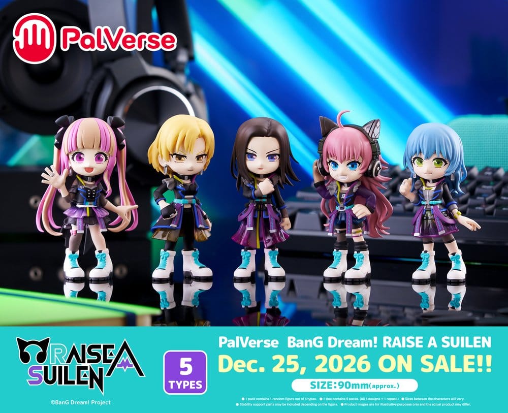 BanG Dream! PalVerse Figuras Mini Blind Box Surtido (6)