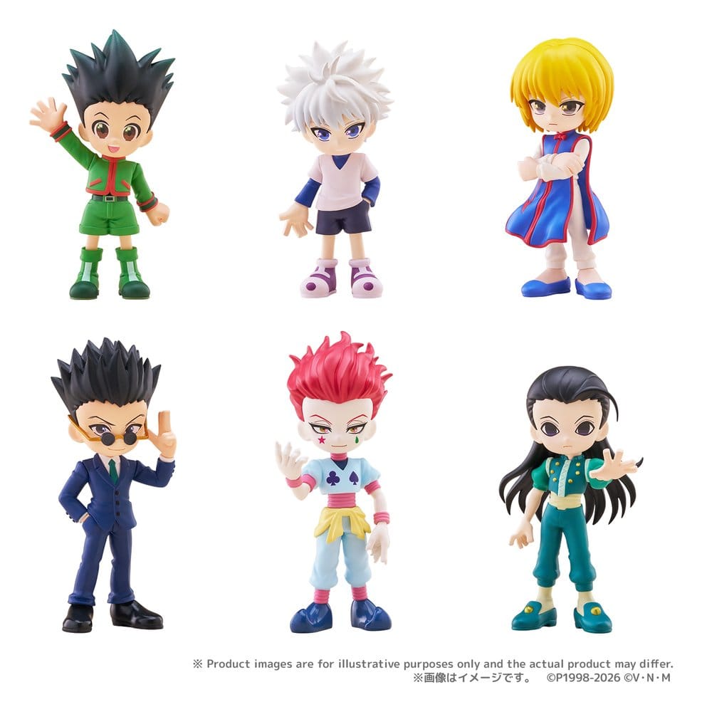Hunter x Hunter PalVerse Figuras Mini vol.1 9 cm Blind Box Expositor (12) Frikytopia
