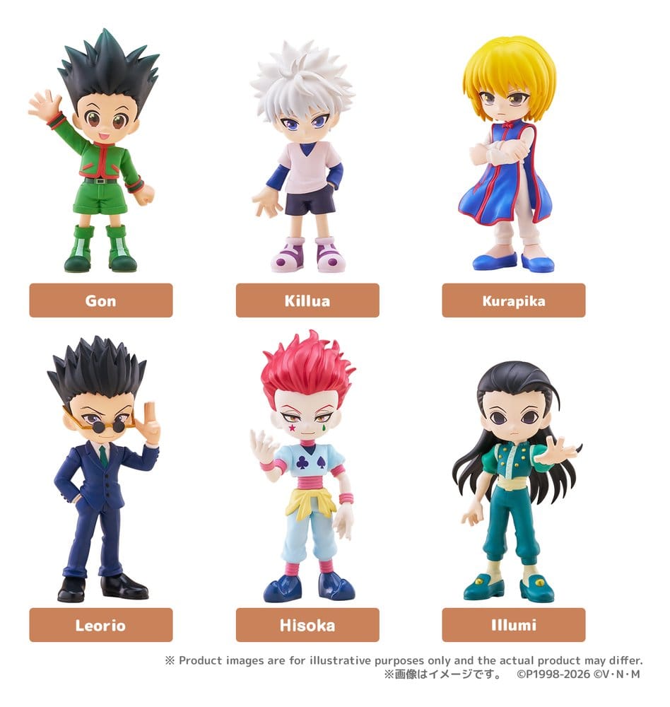 Hunter x Hunter PalVerse Figuras Mini vol.1 9 cm Blind Box Expositor (12)