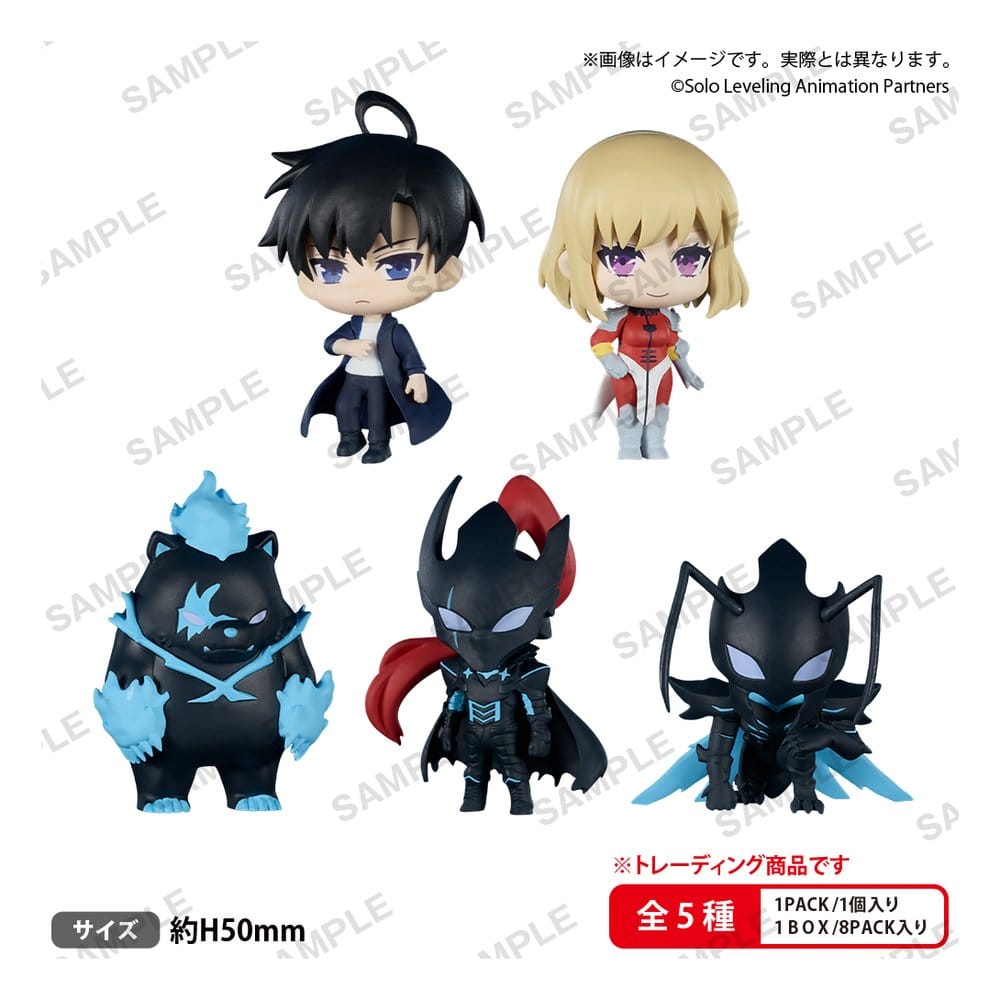 Solo Leveling THE BOX Figuras Mini Rich Blind Box Expositor (8) Frikytopia