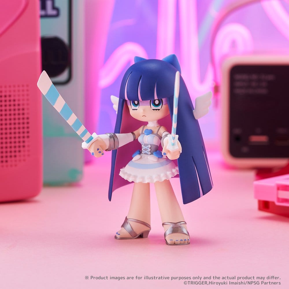 Panty & Stocking with Garterbelt PalVerse Figuras Mini New Blind Box Expositor (6)