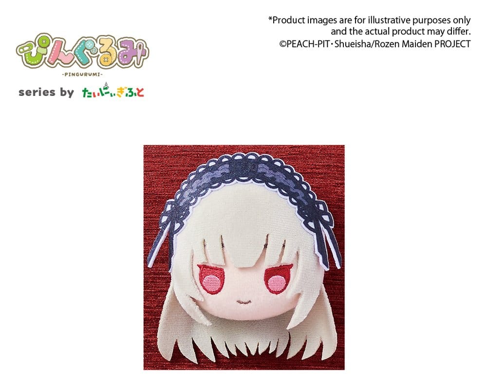 Rozen Maiden Pingurumi Pin Vol.1 Suigintou 8 cm Frikytopia