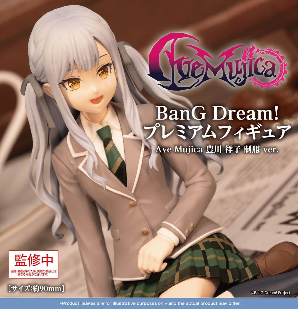 BanG Dream! Premium Figura PVC Ave Mujica Sakiko Togawa Uniform ver. 9 cm