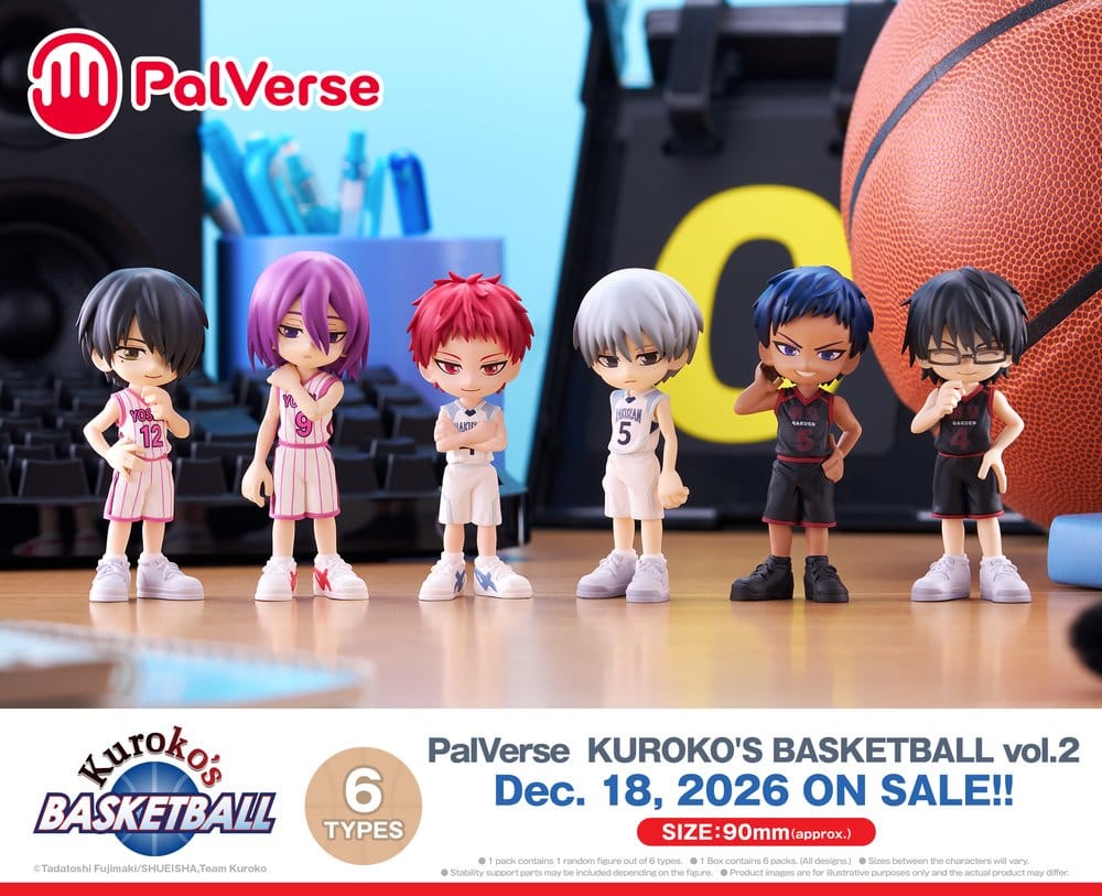 Kuroko's Basketball PalVerse Figuras Mini Blind Box Surtido vol.2 (6)