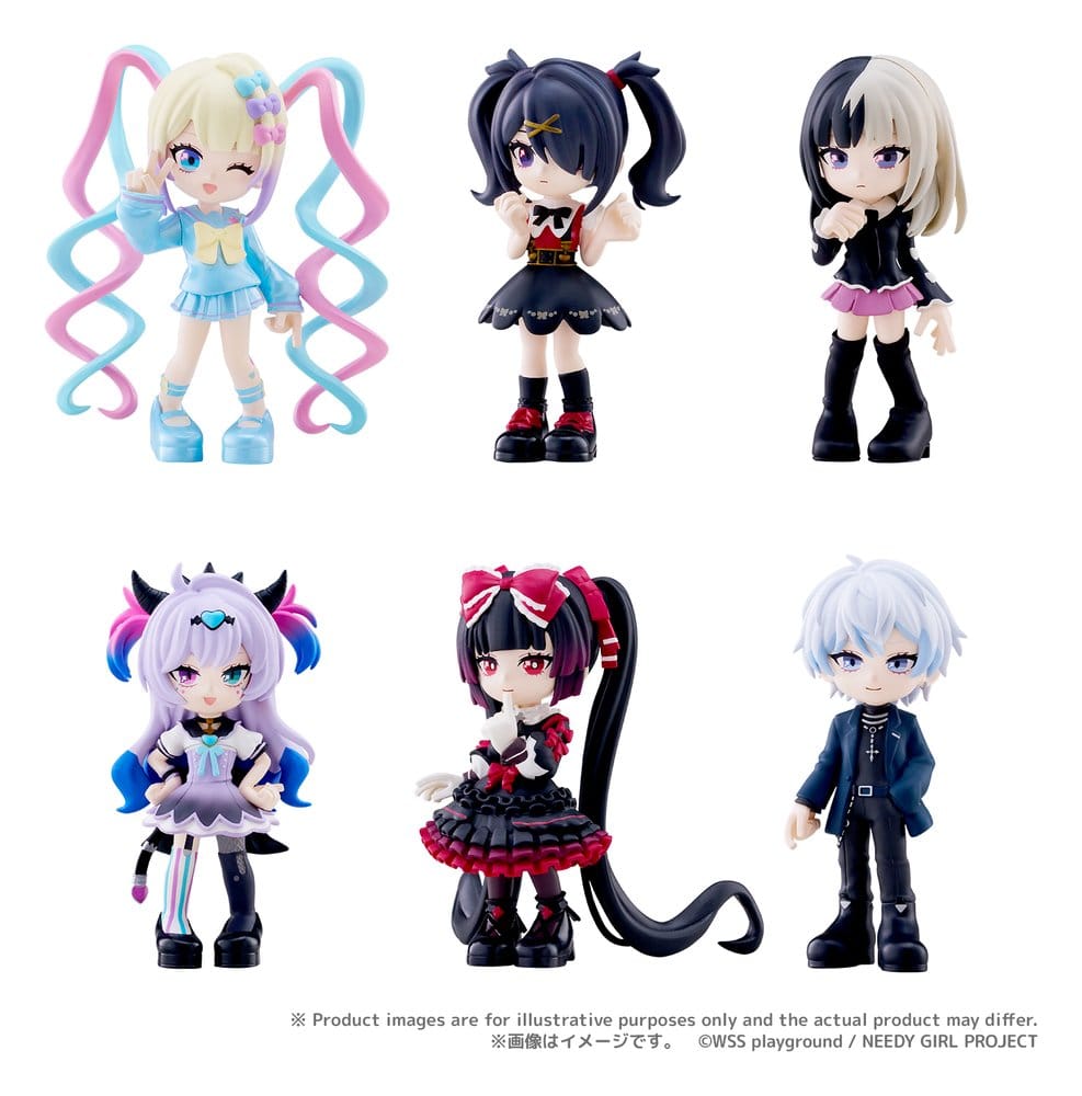 Needy Girl Overdose PalVerse Figuras Mini Blind Box Expositor (6)
