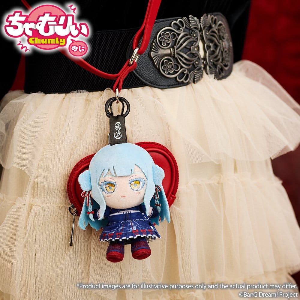 BanG Dream! Chamuri Mini Llavero de Peluche Ave Mujica Senbi Toryo Ver. Oblivionis 10 cm