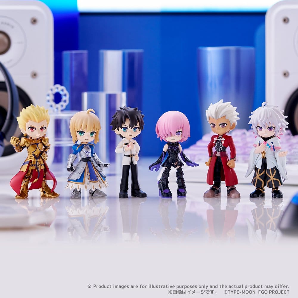 Fate/Grand Order PalVerse Figuras Mini vol.1 Blind Box Expositor (6)