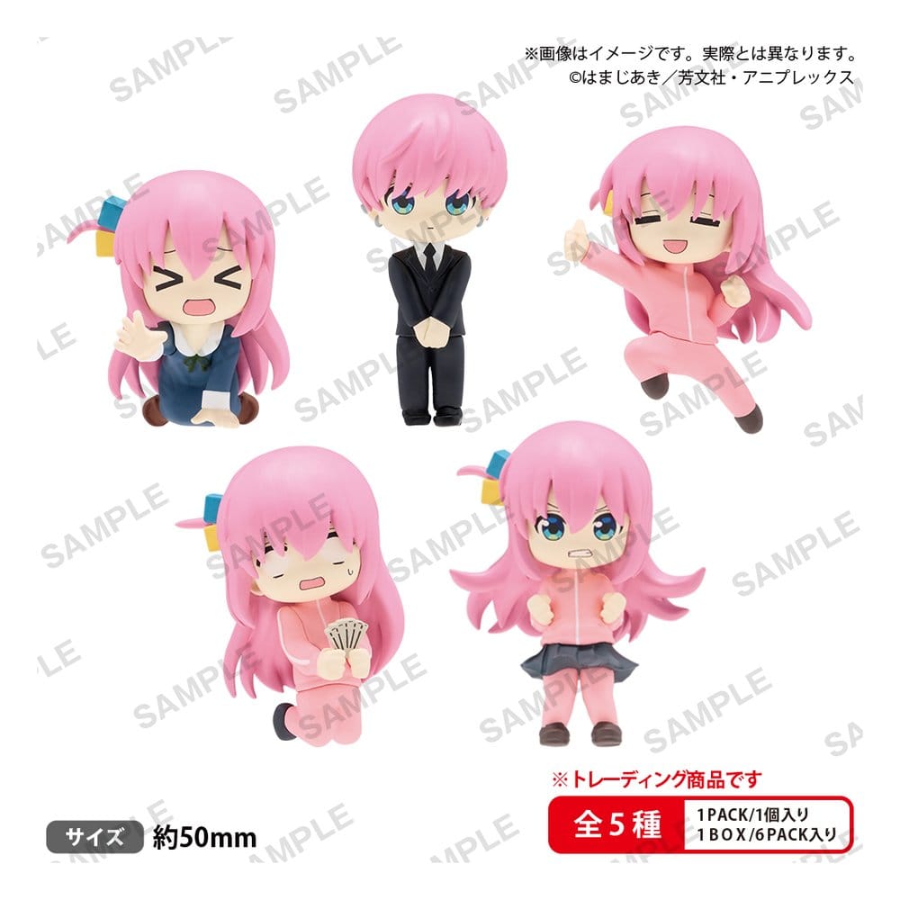 Bocchi the Rock! Figuras Mini The Box Full of Bocchi-chan vol.3 Cajas Sorpresas Expositor (6) Frikytopia