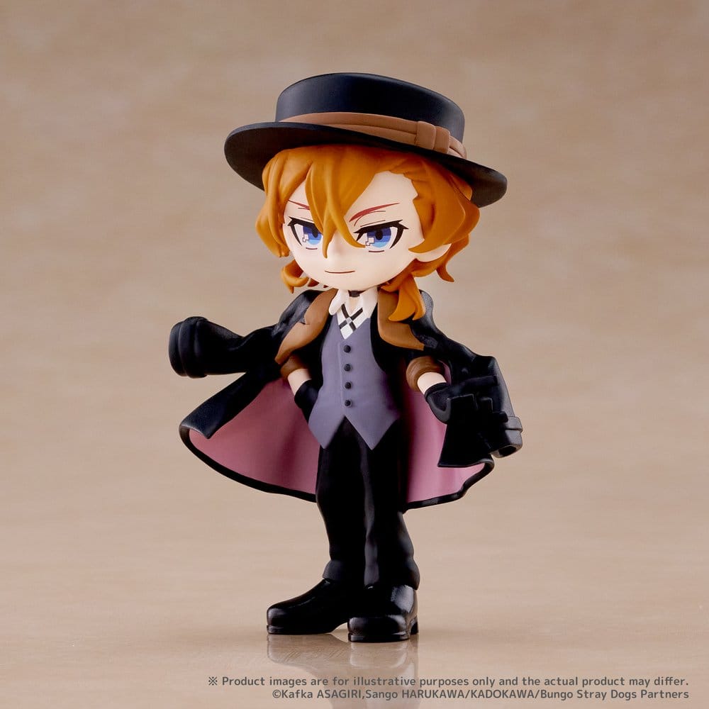 Bungo Stray Dogs PalVerse Figuras Mini Cajas Sorpresas Expositor (6)