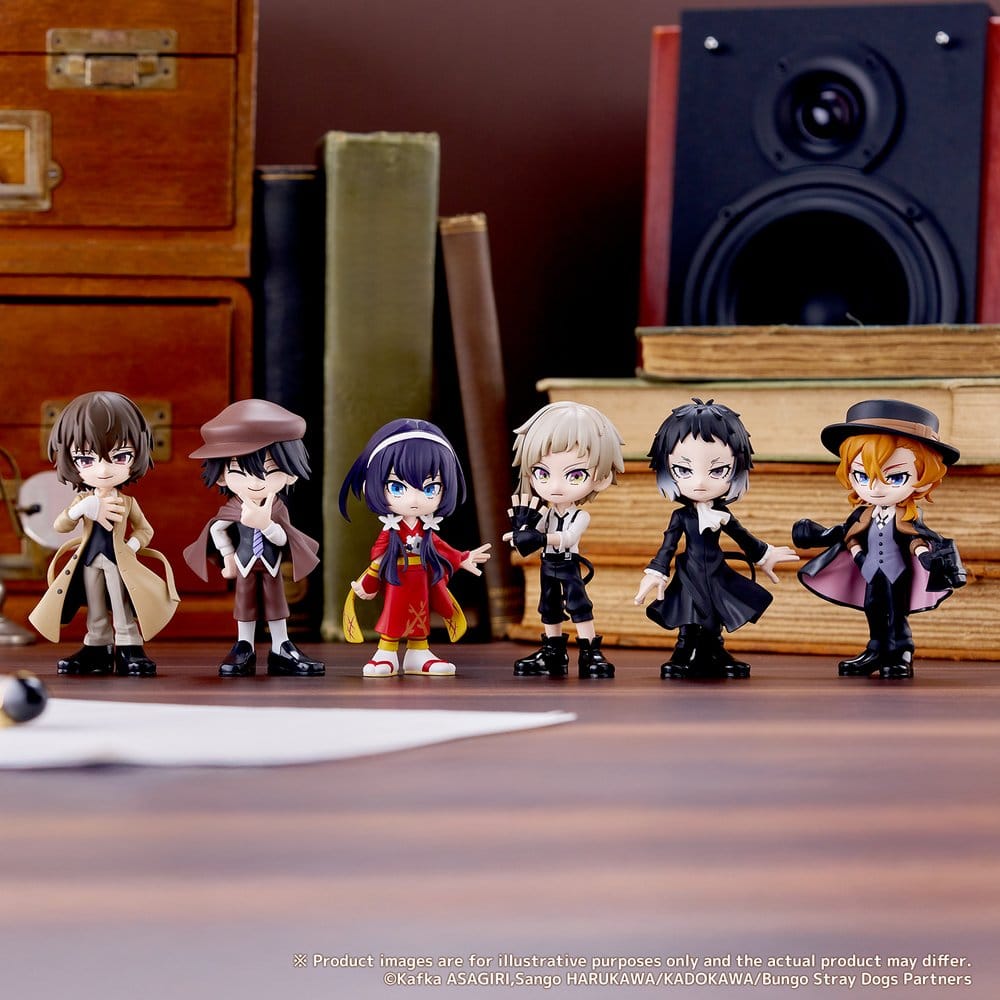 Bungo Stray Dogs PalVerse Figuras Mini Cajas Sorpresas Expositor (6)