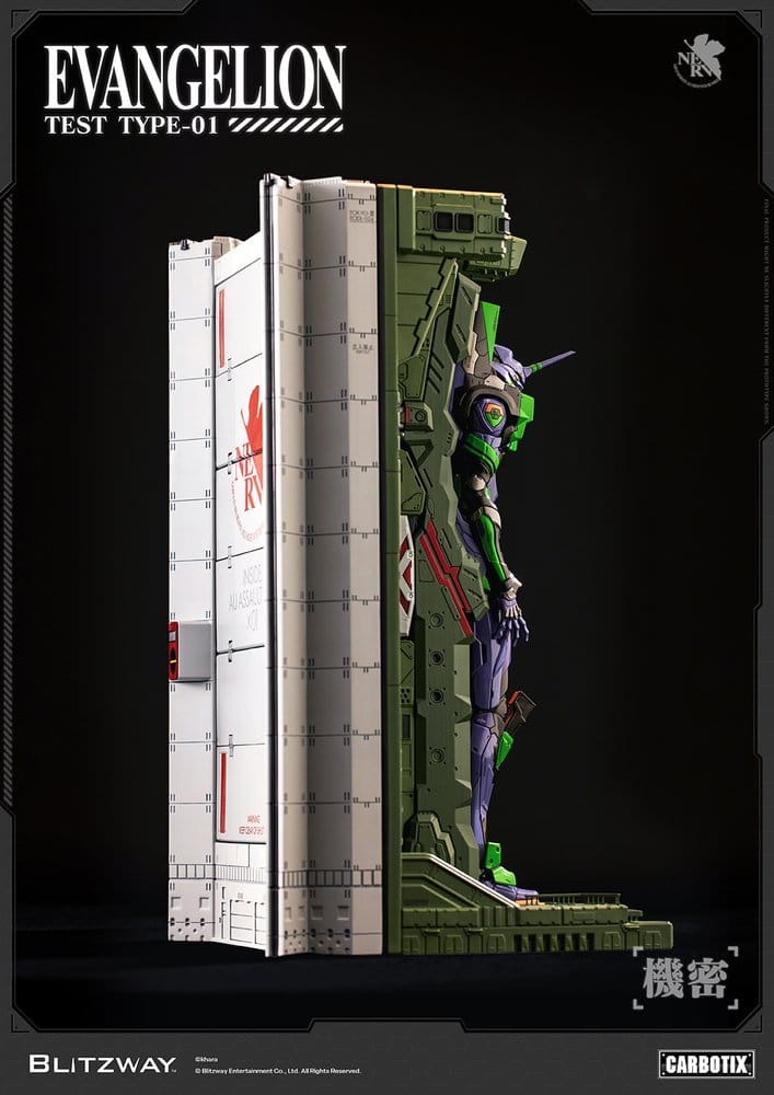 Evangelion Carbotix Figura Evangelion Unit-01 Test Type (DX Ver.) 33 cm