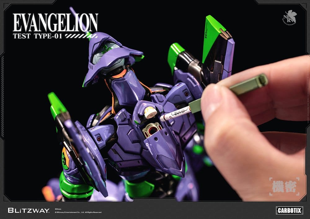 Evangelion Carbotix Figura Evangelion Unit-01 Test Type (DX Ver.) 33 cm