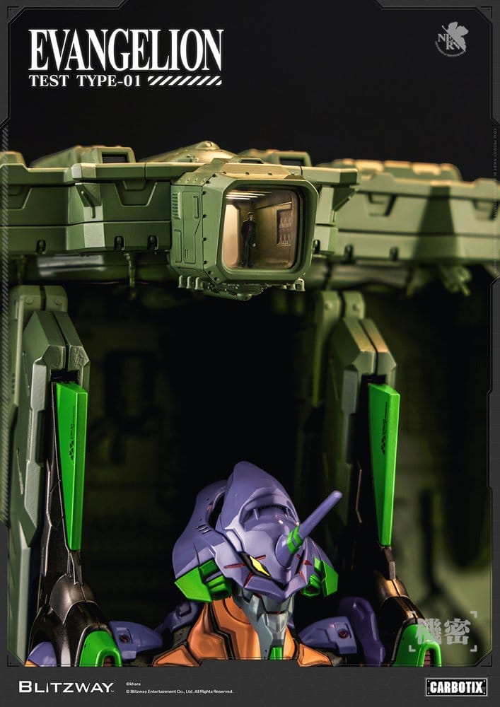 Evangelion Carbotix Figura Evangelion Unit-01 Test Type (DX Ver.) 33 cm