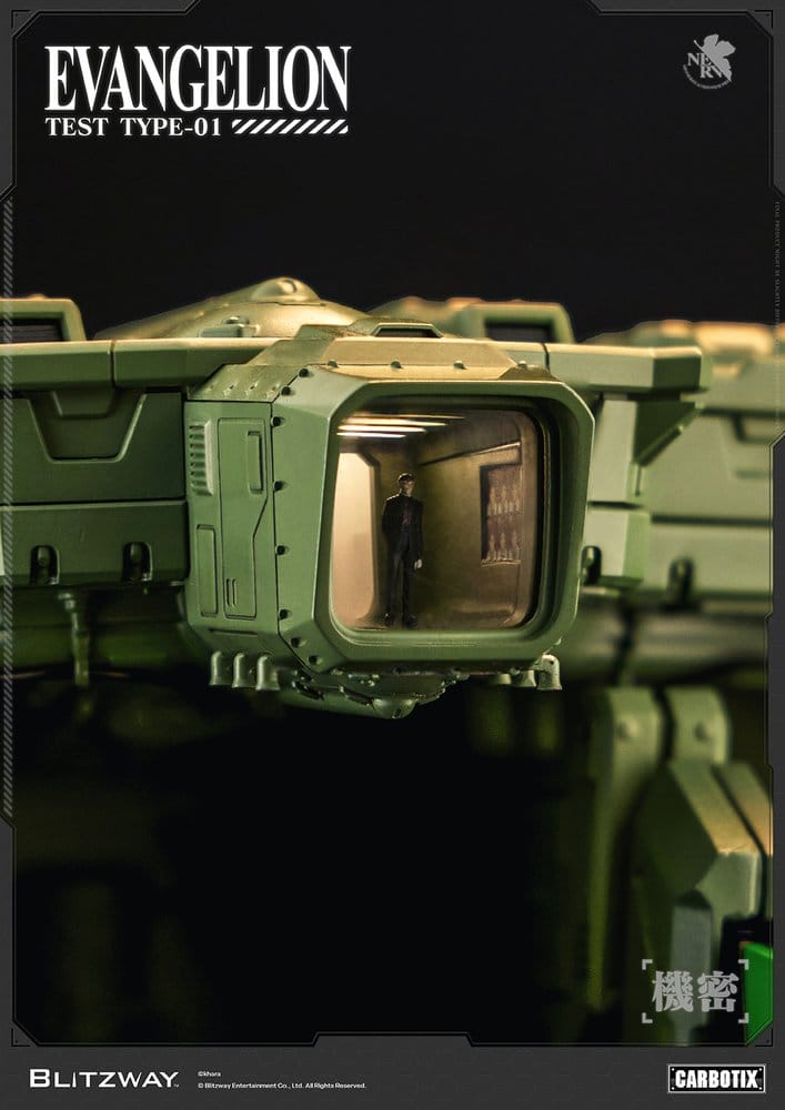 Evangelion Carbotix Figura Evangelion Unit-01 Test Type (DX Ver.) 33 cm