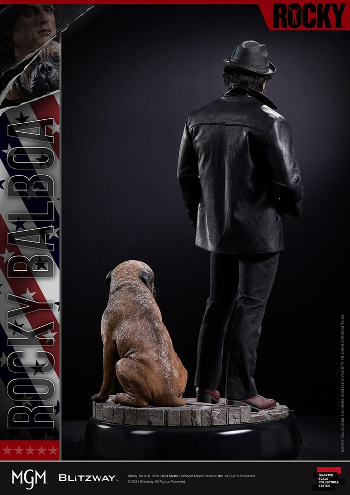 Rocky Estatua Superb Scale 1/4 Rocky 1976 54 cm