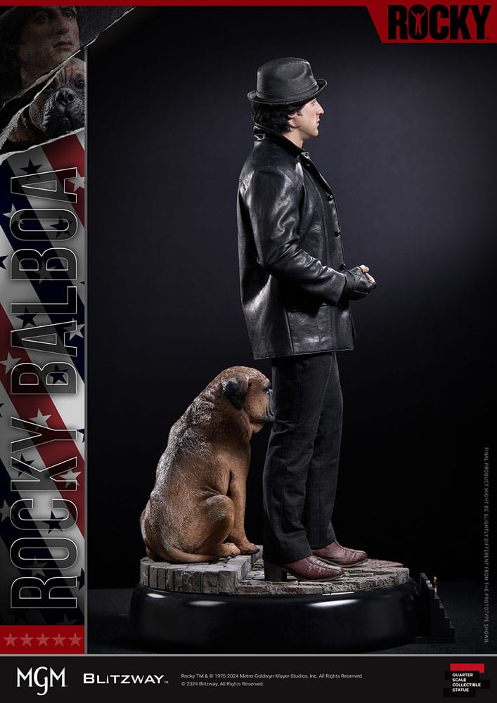 Rocky Estatua Superb Scale 1/4 Rocky 1976 54 cm
