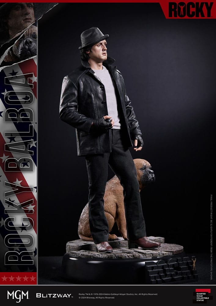 Rocky Estatua Superb Scale 1/4 Rocky 1976 54 cm