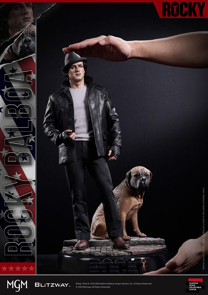 Rocky Estatua Superb Scale 1/4 Rocky 1976 54 cm