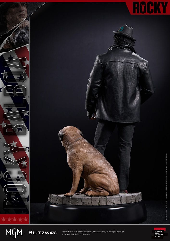 Rocky Estatua Superb Scale 1/4 Rocky 1976 54 cm