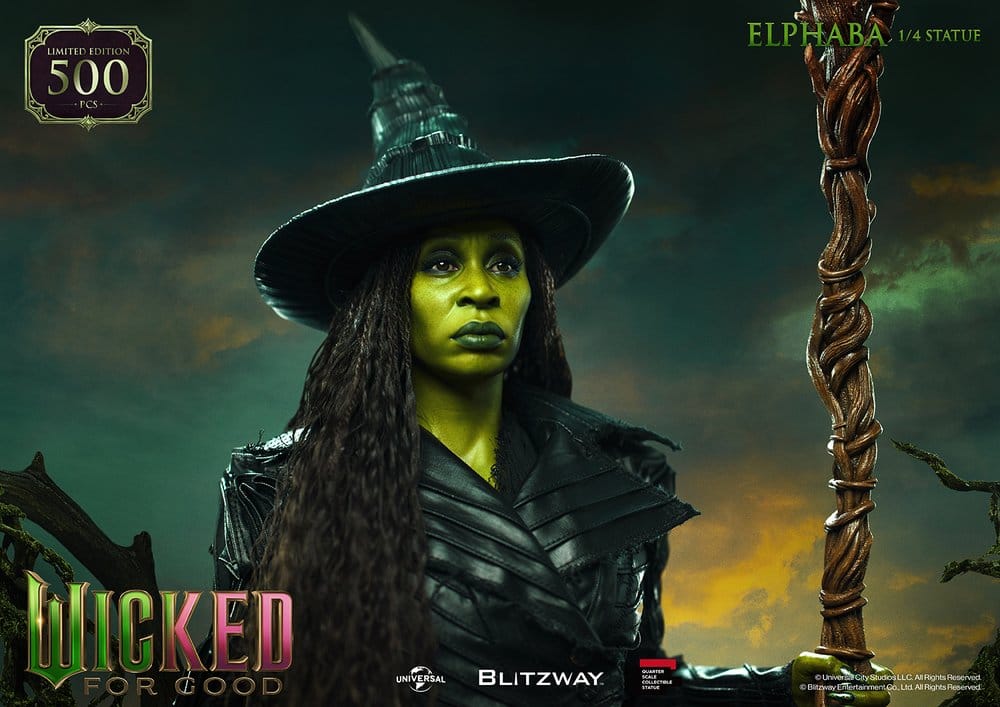 Wicked: Parte II Superb Scale Estatua 1/4 Elphaba 56 cm