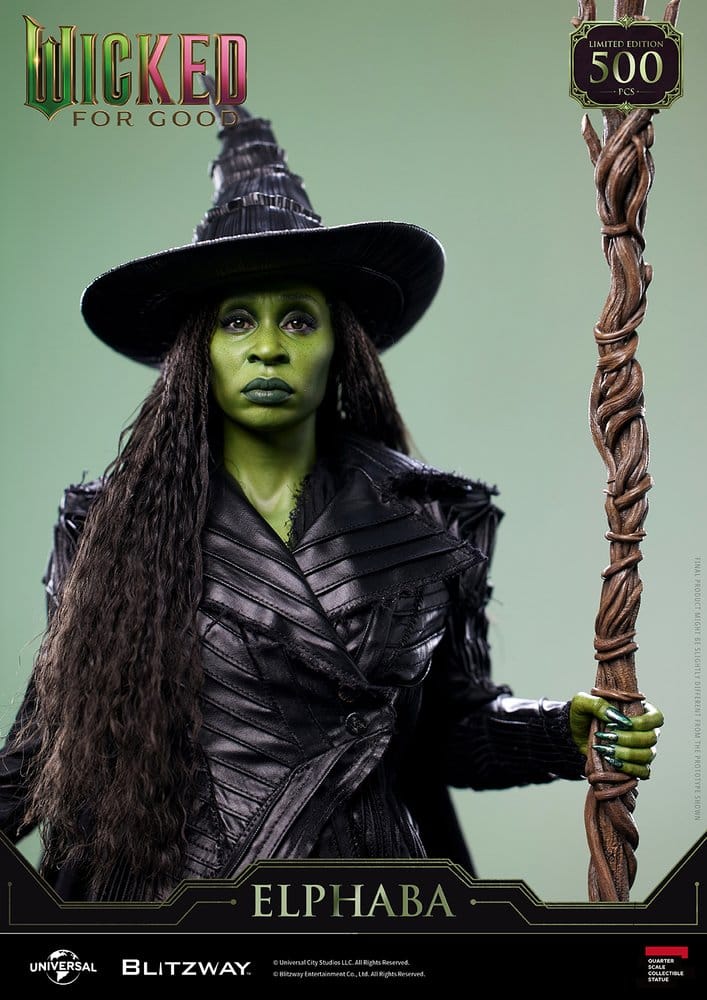 Wicked: Parte II Superb Scale Estatua 1/4 Elphaba 56 cm