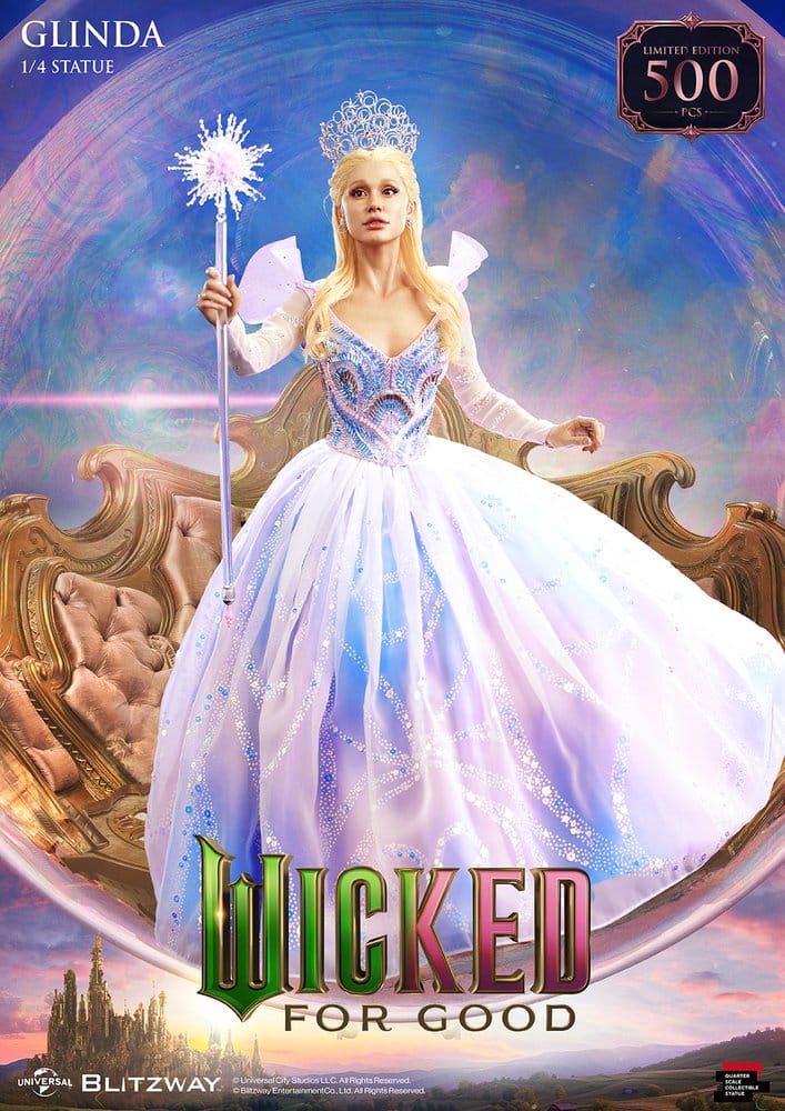 Wicked: Parte II Superb Scale Estatua 1/4 Glinda 52 cm