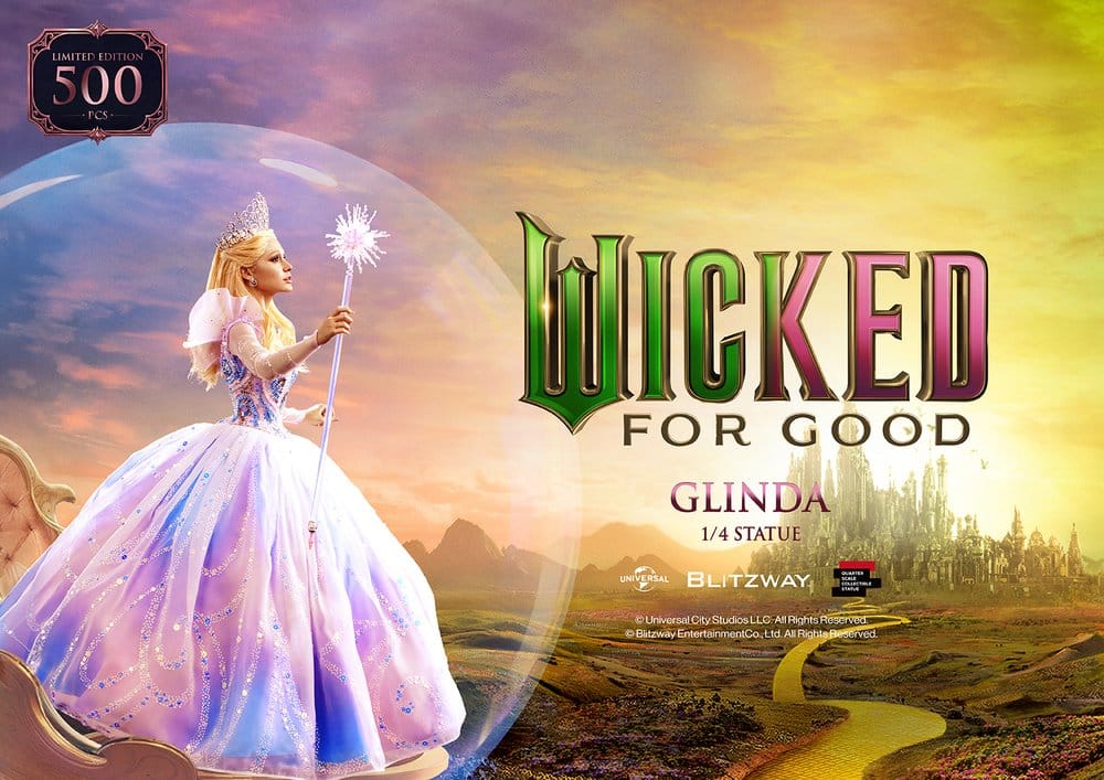 Wicked: Parte II Superb Scale Estatua 1/4 Glinda 52 cm