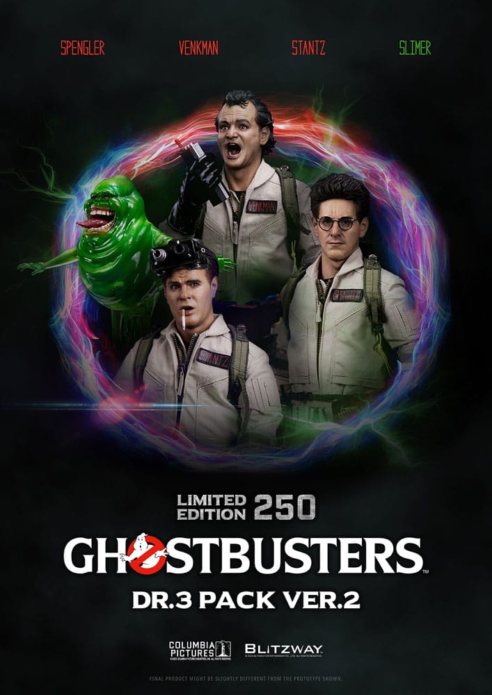 Los Cazafantasmas Pack de 3 Figuras Premium UMS 1/6 Venkman, Stantz, Spengler Ver. 2 31 cm Frikytopia