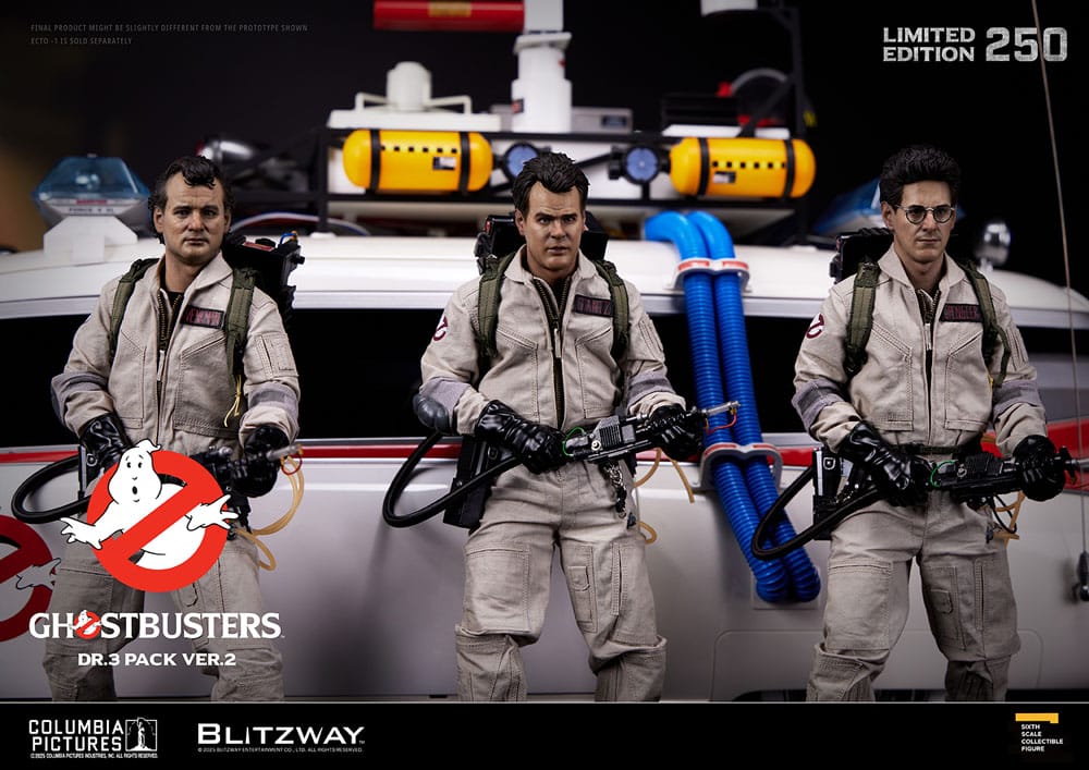 Los Cazafantasmas Pack de 3 Figuras Premium UMS 1/6 Venkman, Stantz, Spengler Ver. 2 31 cm